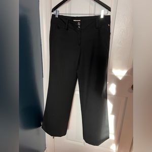 Burberry London Straight Leg Wool Pants, size 10